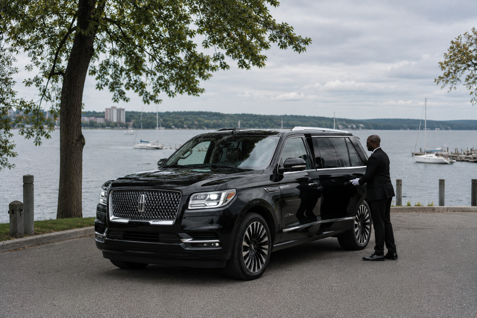 Lincoln Navigator · Barrie Kempenfelt Bay pickup