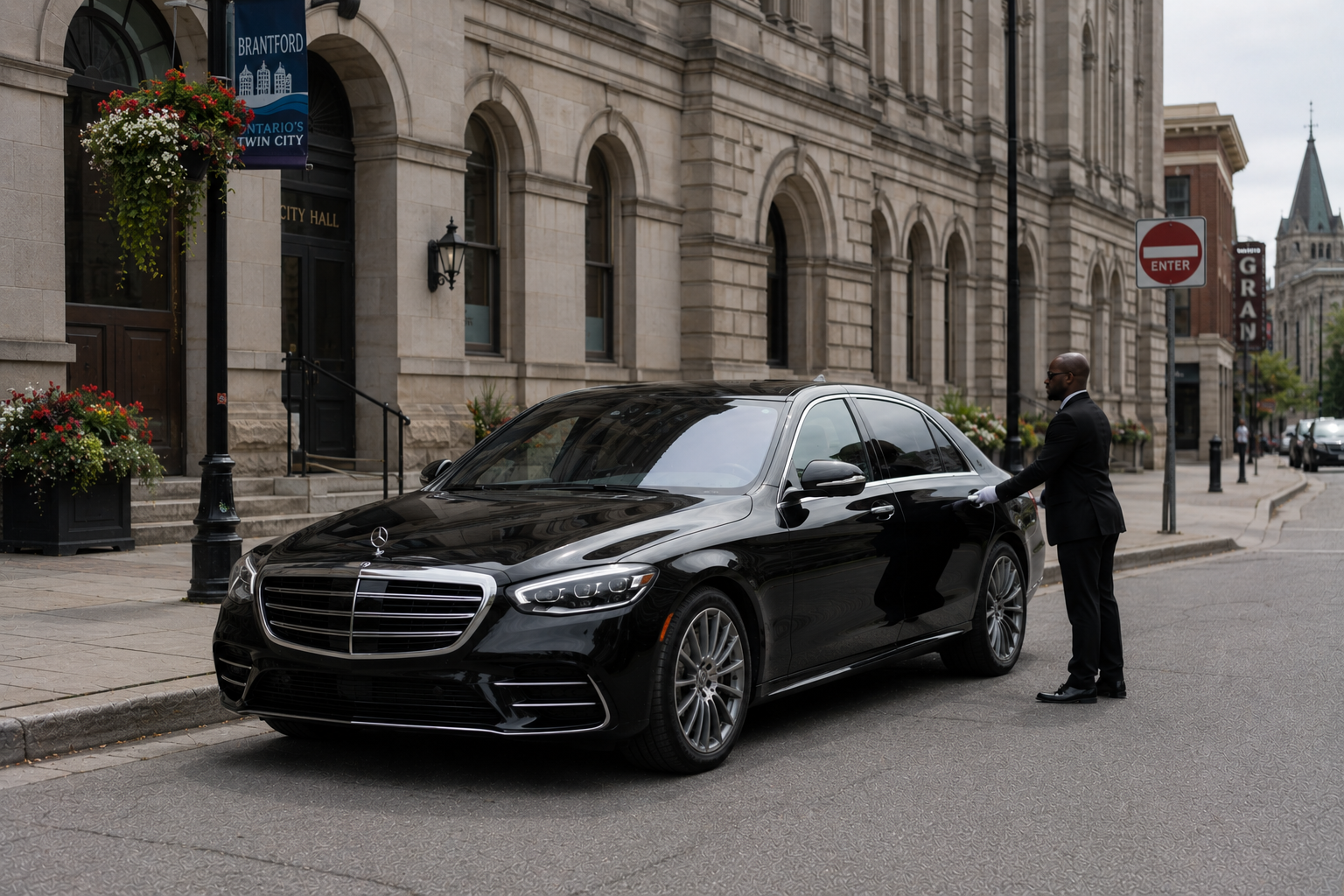 Mercedes-Benz S-Class · downtown Brantford pickup