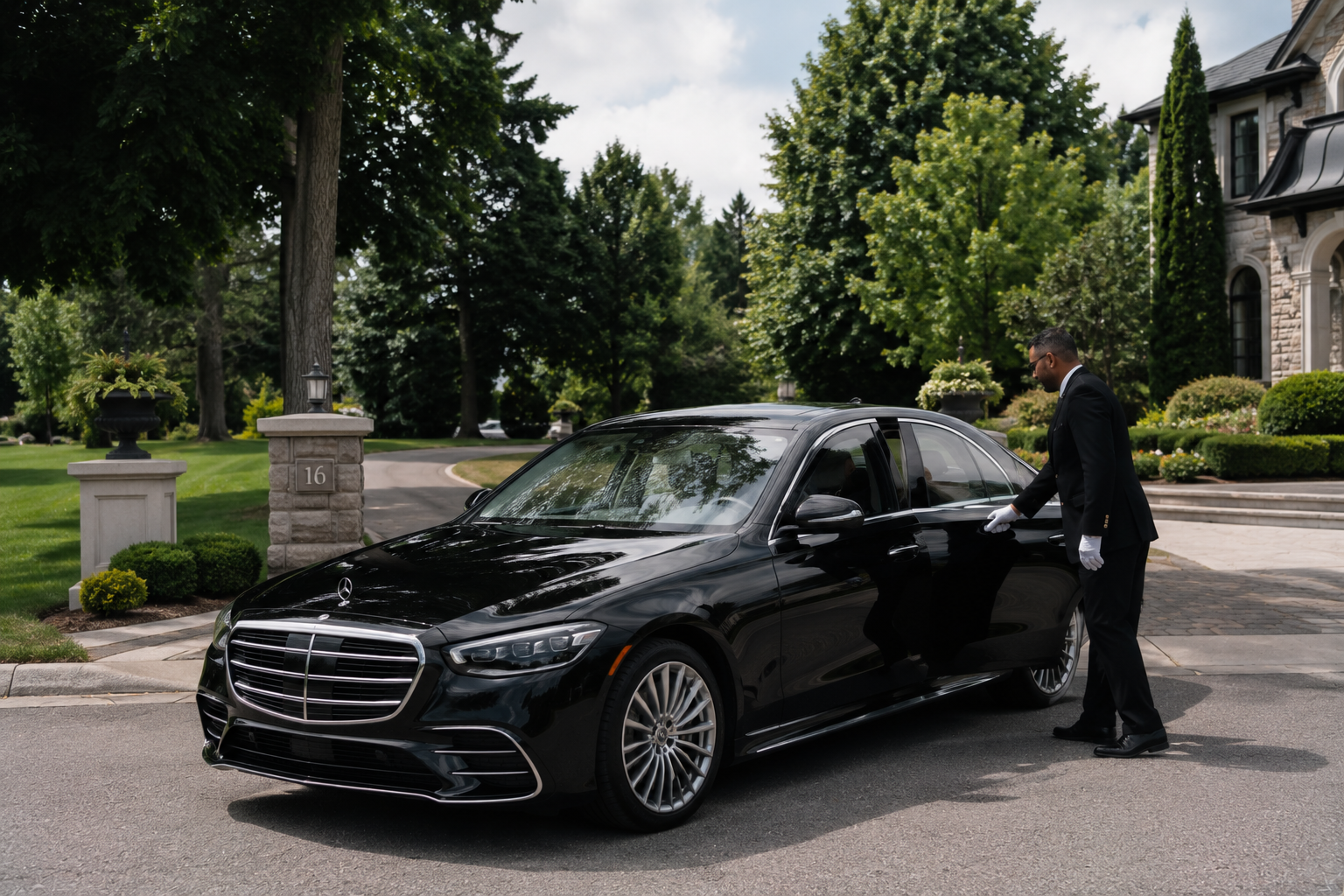 Mercedes-Benz S-Class · Richmond Hill home pickup