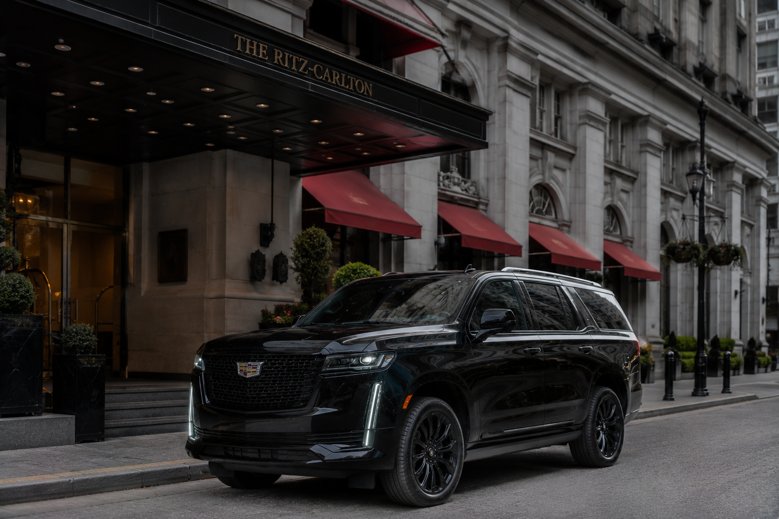 Cadillac Escalade · Vaughan hotel pickup